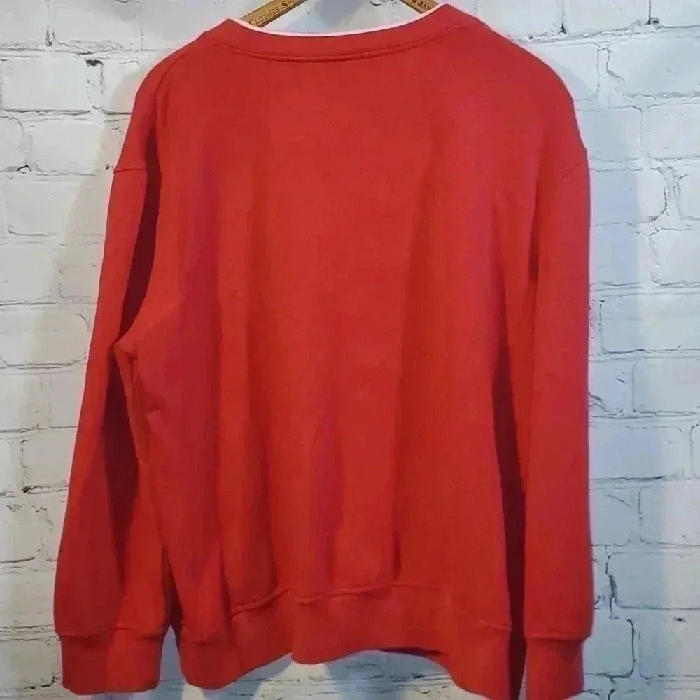 Ugly Sweater Christmas Sweatshirt with Christmas Trees by Speculation Size L - Picture 7 of 7